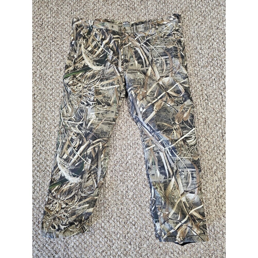 Drake Waterfowl Pants Men's 3XL Camo Advantage Max 4 HD Hunting Fleece Lined